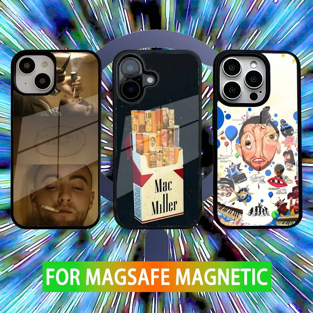 

M-Mac M-Miller Albums Phone Case For iPhone 16,15,14,13,12,11,Pro,Max,Plus,Mini,SE New Magsafe Magnetic Wireless Charging