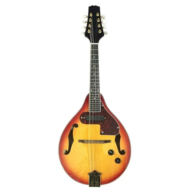 Soprano Mandolin 8 Strings, F Hole, Acoustic Instrument, Professional Quality, Folk Music Essential