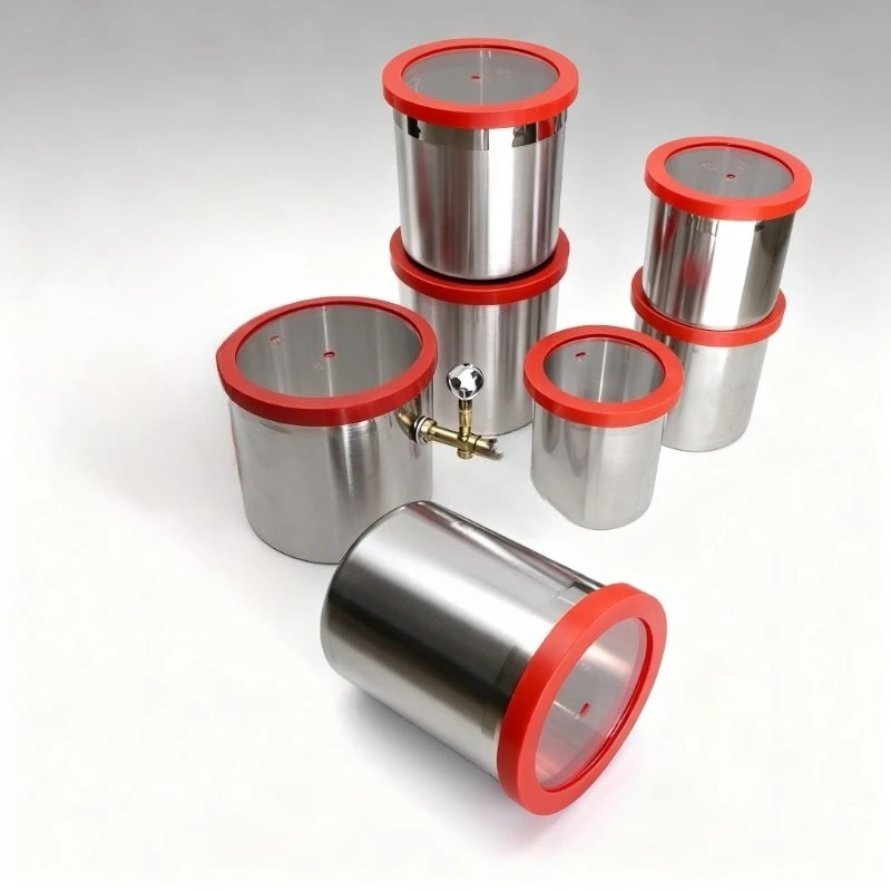 3L vacuum degassing chamber, stainless steel vacuum defoamer, container with a diameter of 20CM and a wall thickness of 12MM