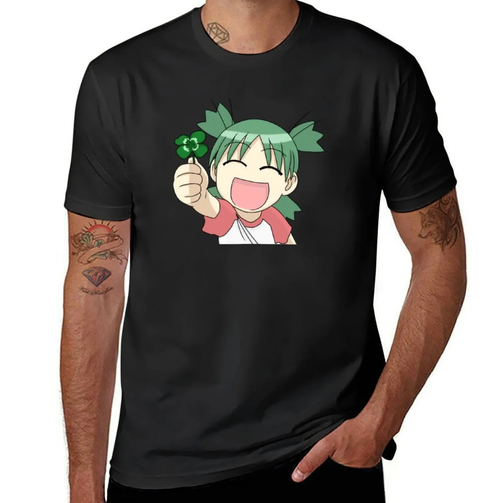 

yotsuba T-Shirt graphic tee shirt blanks graphics T-shirt men