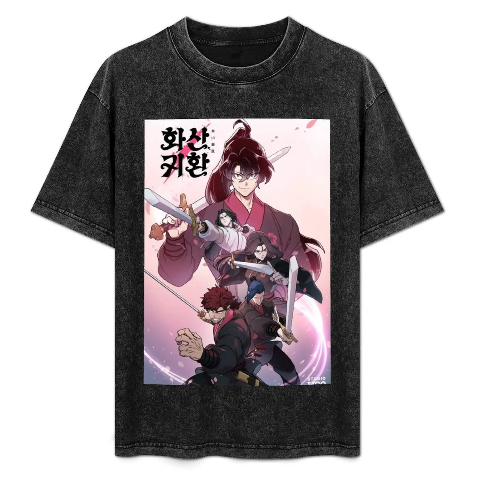 

Return of the Mount Hua Sect / Return of the Blossoming Blade Manhwa Poster 2 T-Shirt Plus Size Non-Shrink T-Shirt