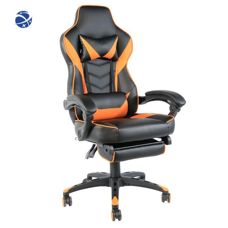 YYHC Pretty design nordic racing leather lift custom office desks pc computer gaming chair