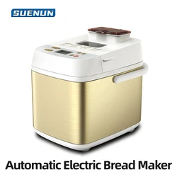 Automatic Electric Bread Maker Intelligent Fruit Bread Cake Baking Machine Toast Breadmaker Yogurt Fermenter Dough Mixer