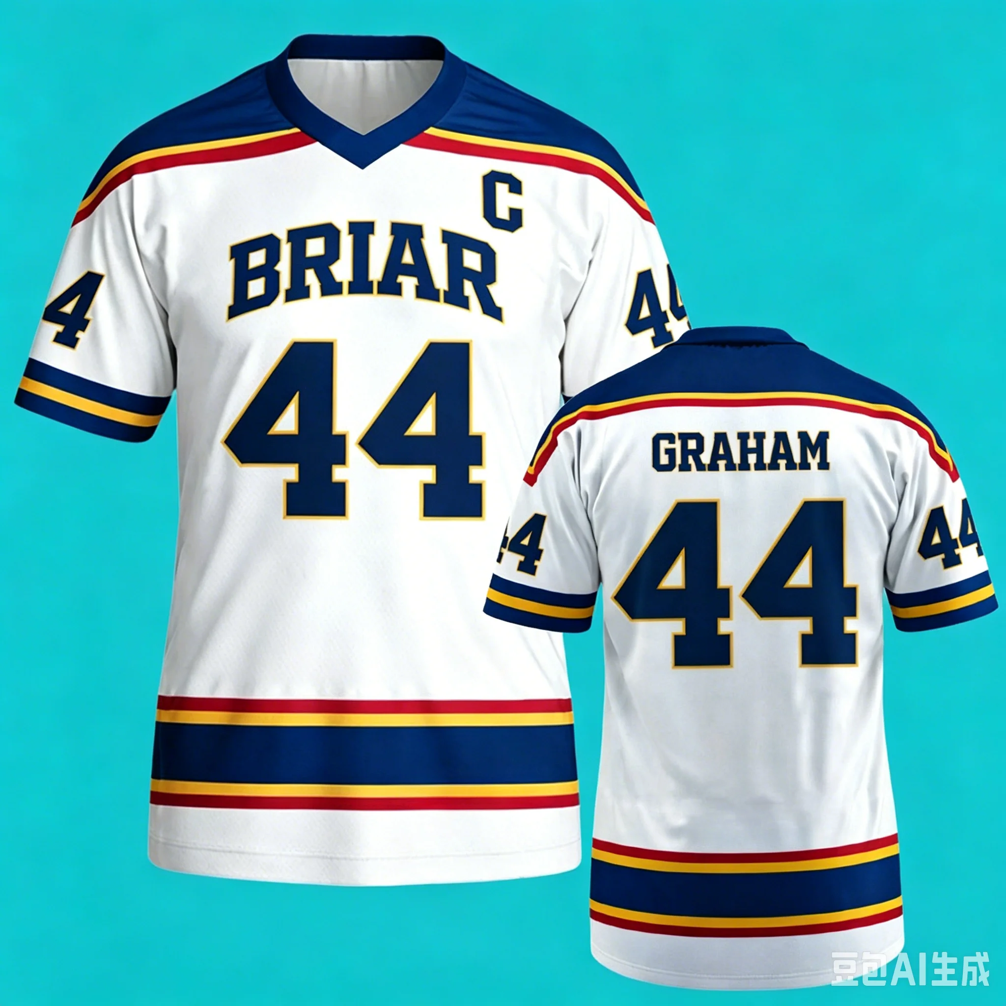 Off Campus Briar U Hawks Hockey Jersey Short Sleeve Booktok Merch Replica Team Shirt Breathable Summer Tops For Men Women