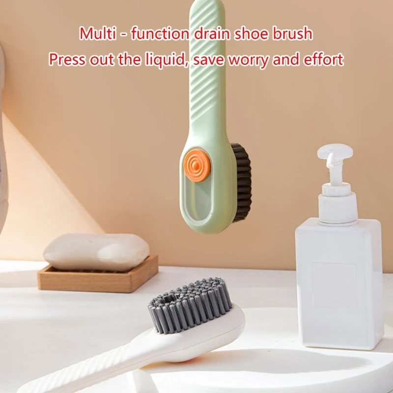 Clothes Shoes Scrubbing Brush Laundry Brush Effectively Clean for Cleaning Clothes Shoes Ergonomics Grip Easy to Hold Dropship