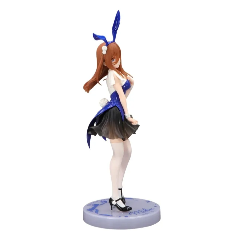 In Stock Genuine FuRyu Eiga Gotoubun No Hanayome Nakano Miku Trio-Try-iT Figure Color Bunny Ver Anime Cartoon Model Toys view 5