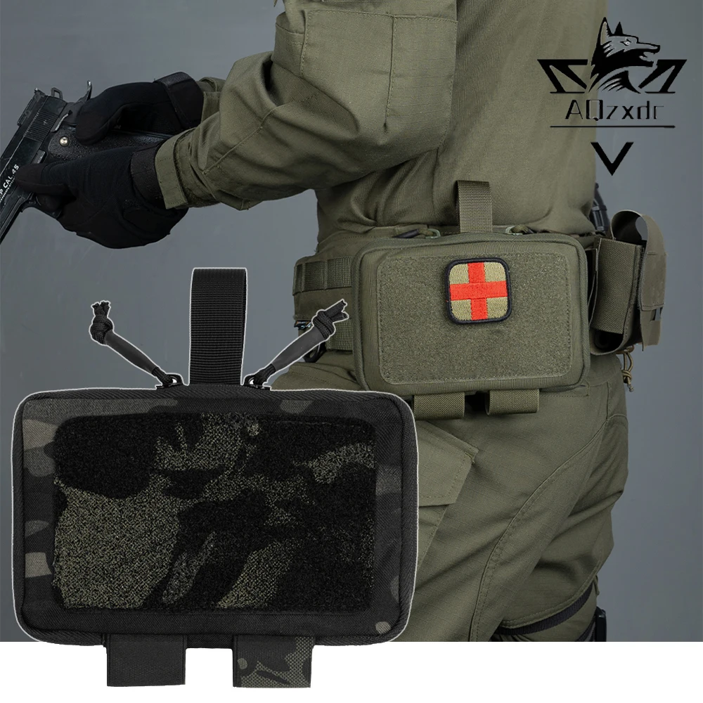 

Tactical First Aid Kit DEC Small Quick-Access Medical Kit Molle Waistband Emergency Survival Tool Bag Pack for Hunting Camping