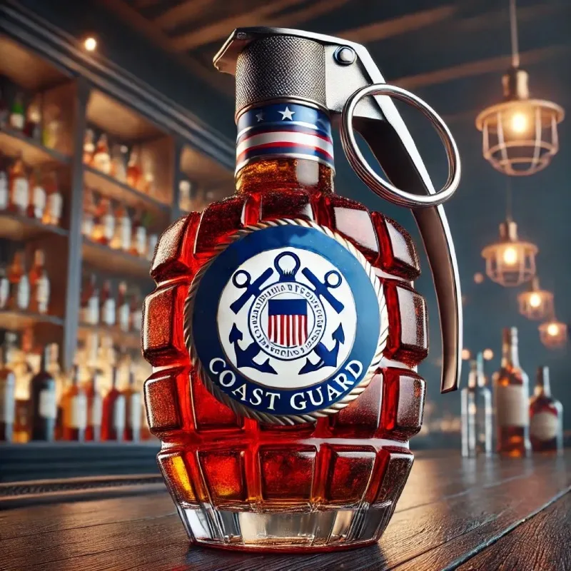 

Shaped Military Handmade Whiskey Bottle Carving Shape Whiskey Glass Bar Office Home Decoration Wine Cocktail Bottle Statue