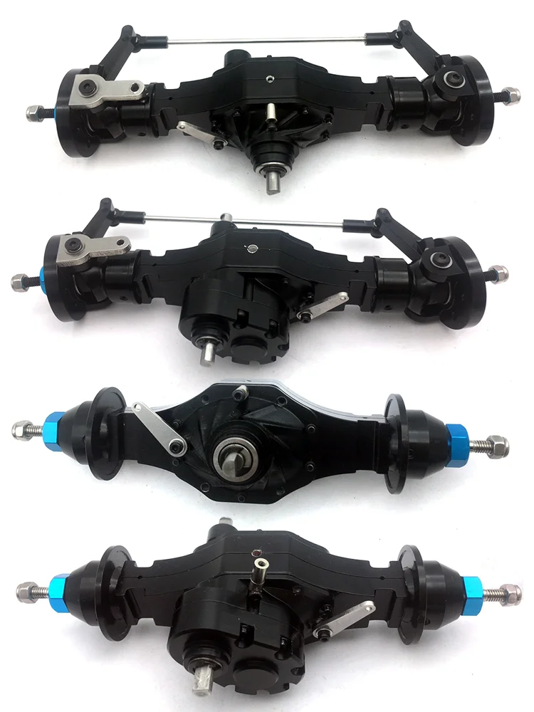 

Full Metal 8X8 Front Rear Through Axle Kit for 1/14 Tamiya RC Truck SCANIA 770S VOLVO 750 Mercedes-Benz ACTROS 3363 MAN Car Part