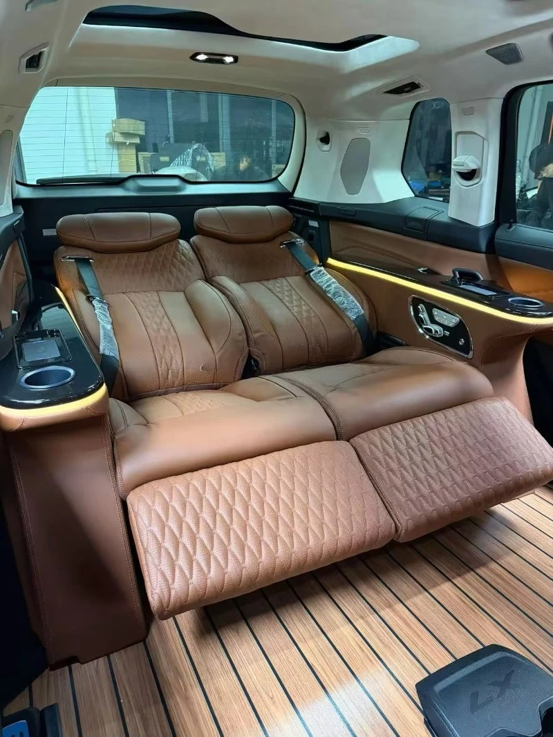 GSY for X5 X7 Luxury Customizedt Electric Headrest Leg Support VIP Rear Seat with Side Wall for  Seats