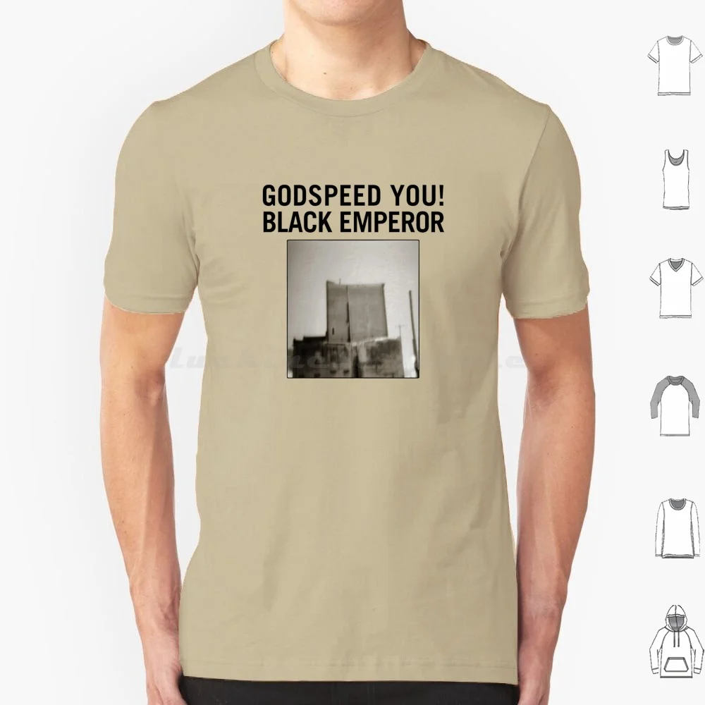 Godspeed You ! Black Emperor Luciferian Towers T Shirt Big Size 100% Cotton Gybe Godspeed You Black Emperor Silver Mount Zion