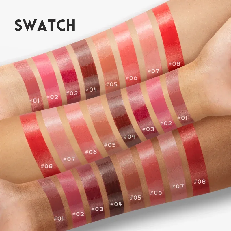 Moisturizing Water Light Lip Gloss Non-Staining Cup, Mirror Shine Jelly Lip Glaze, Long Wear Hydrating Glass Lips