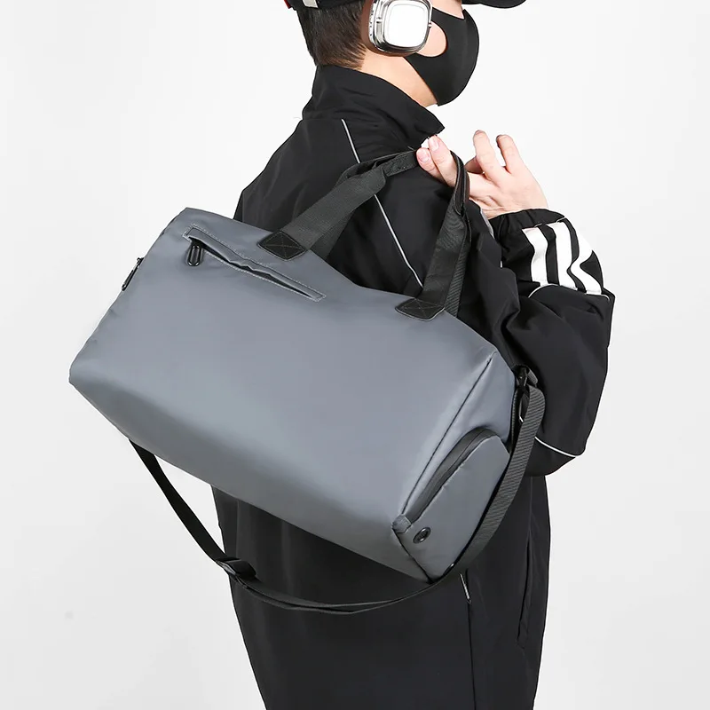 Travel Gym Bags Dry Wet Separation Shoulder Bag Yoga Fitness Backpack Zipper For Men Women Waterproof Luggage Sports Handbag image 3