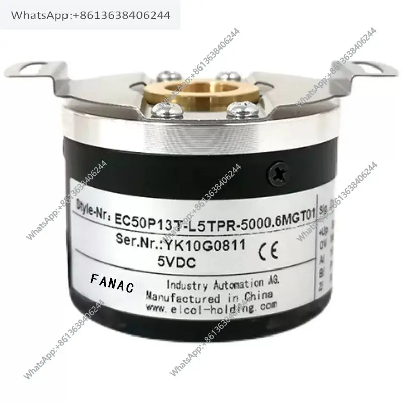FANAC encoder EC50P13T-L5TPR-1024.6MGT01/03 motor ZJY208A 5000