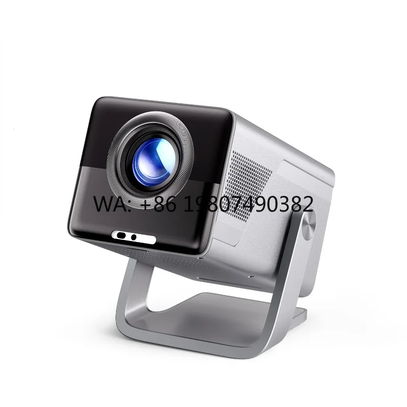 2026 New 1000 ANSI Lumens Smart LCD Projector BT5.4 Auto  Auto Keystone Home Cinema Outdoor Portable Beamer