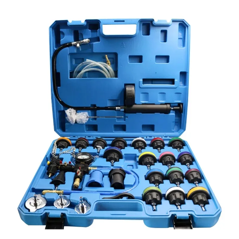 2023 Universal Radiator Pressure Tester Set Vacuum Type Cooling System Test Water Tank Leak Detection Detector Tool