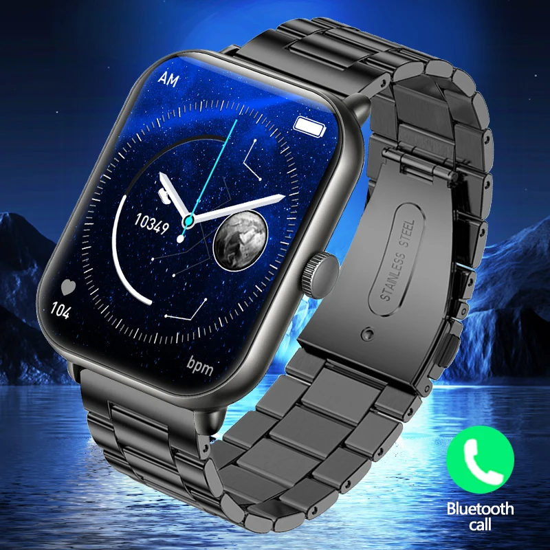 2024 New smart watch ladies wristwatch Bluetooth call bracelet large battery waterproof sports smartwatch multiple sports modes