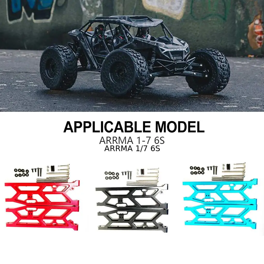 RCGOFOLLOW Rear Lower Suspension Arm RC Car Part Enhanced Rc Rear Lower Suspension Arm For 1/7 6S Monster Trucks