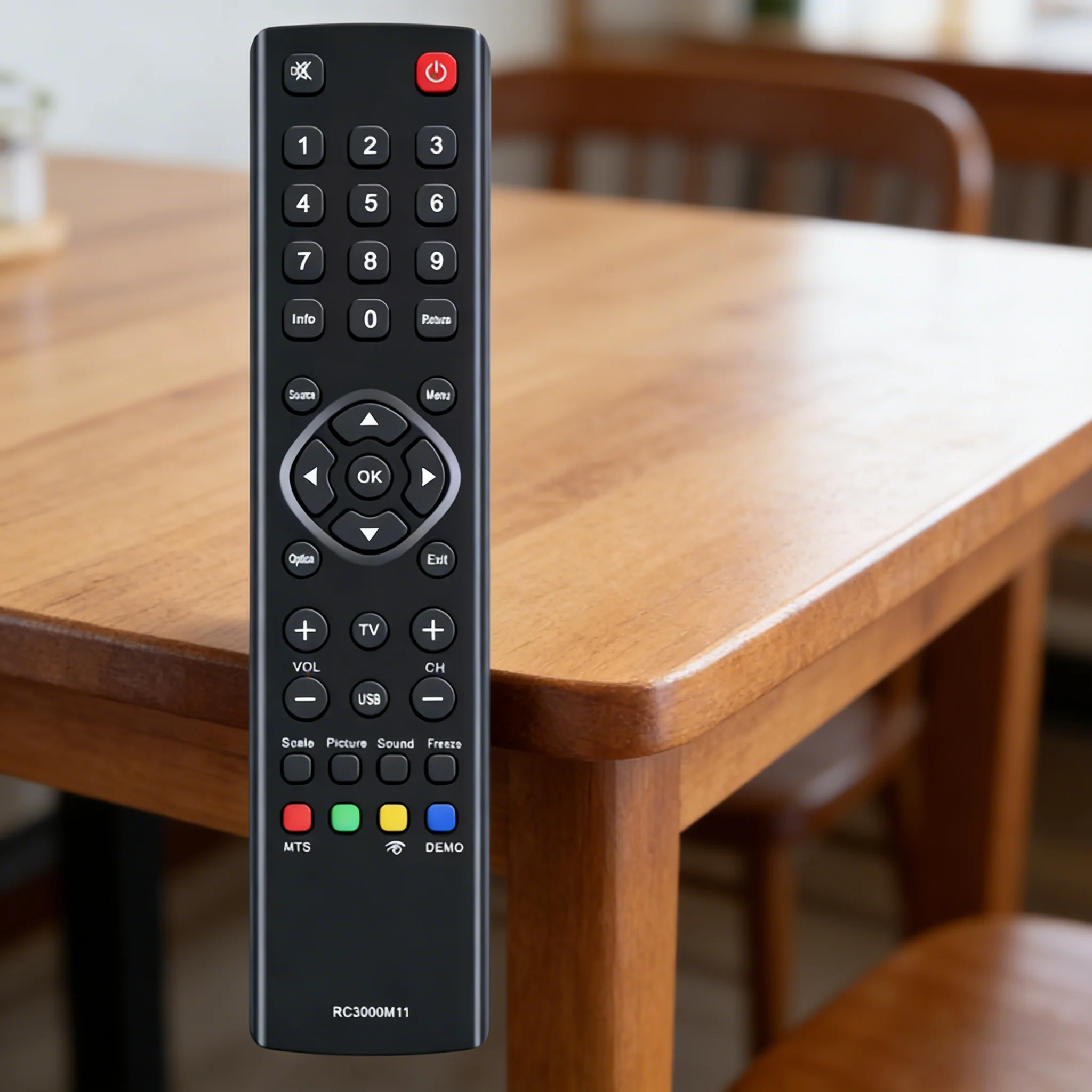 

RC3000M11 Replacement Remote Control for TCL Kalley Rca Challenger TV