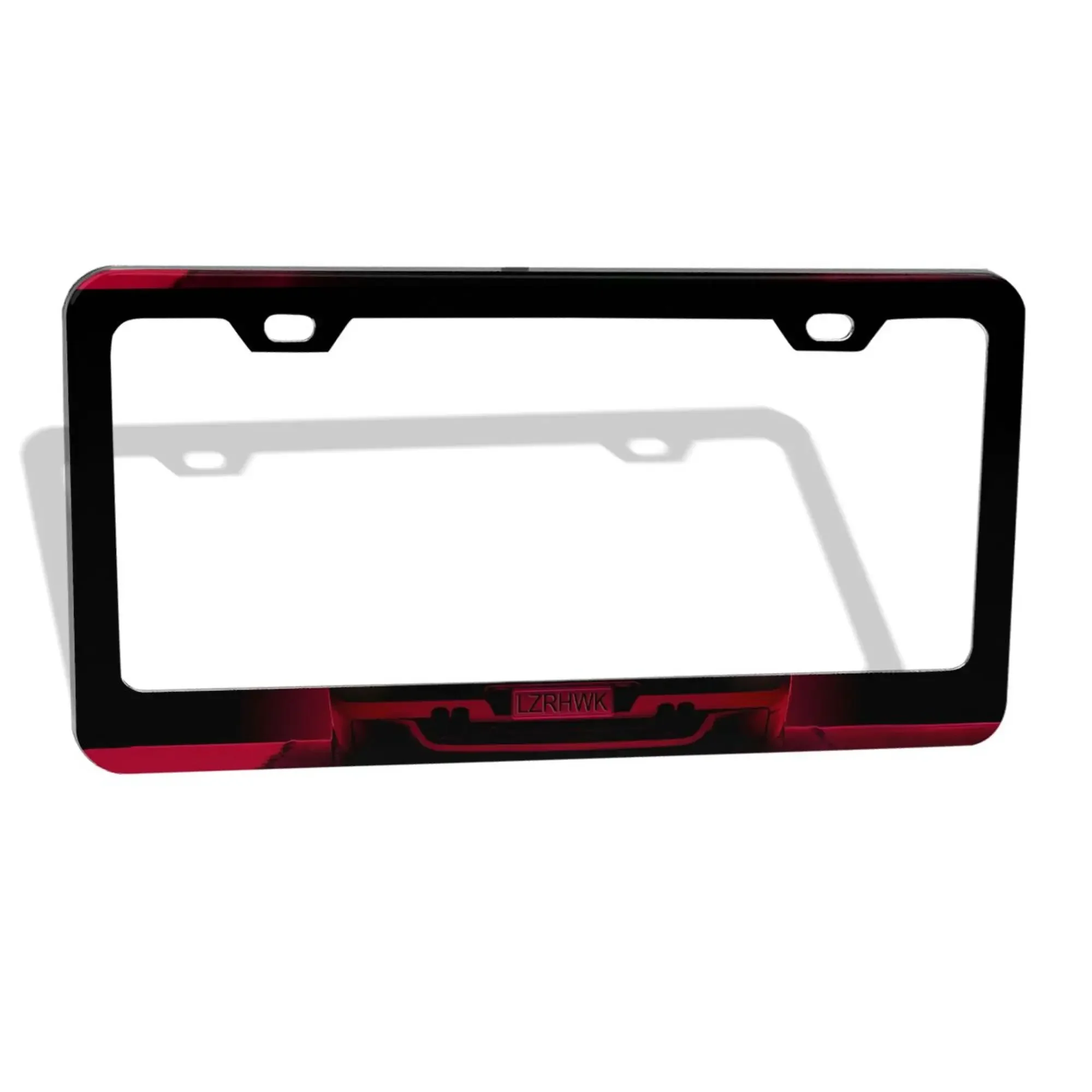 Custom Personalized License Plate Frame with Your Own Text for Men Women Car Plate Decoration 1pc