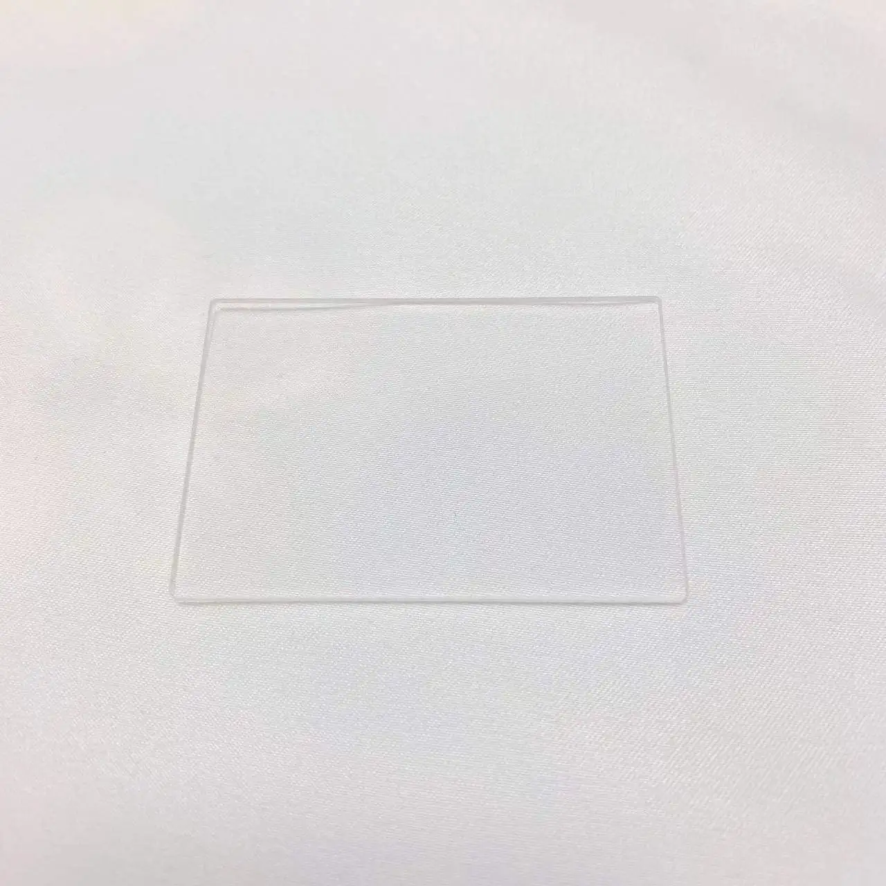 3 pezzi dimensioni totali 120x60mm 1.5mm spessore trasparente UV Pass lastra di vetro al quarzo ottico JGS2