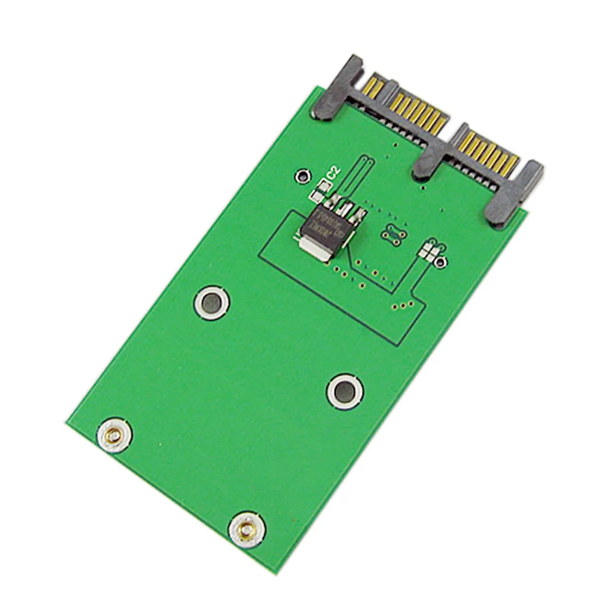 SP Msata Mini PCI-E SSD to 1.8-inch micro SATA interface adapter msata to micro sata Converter   7.2*3.8cm hard drive converter