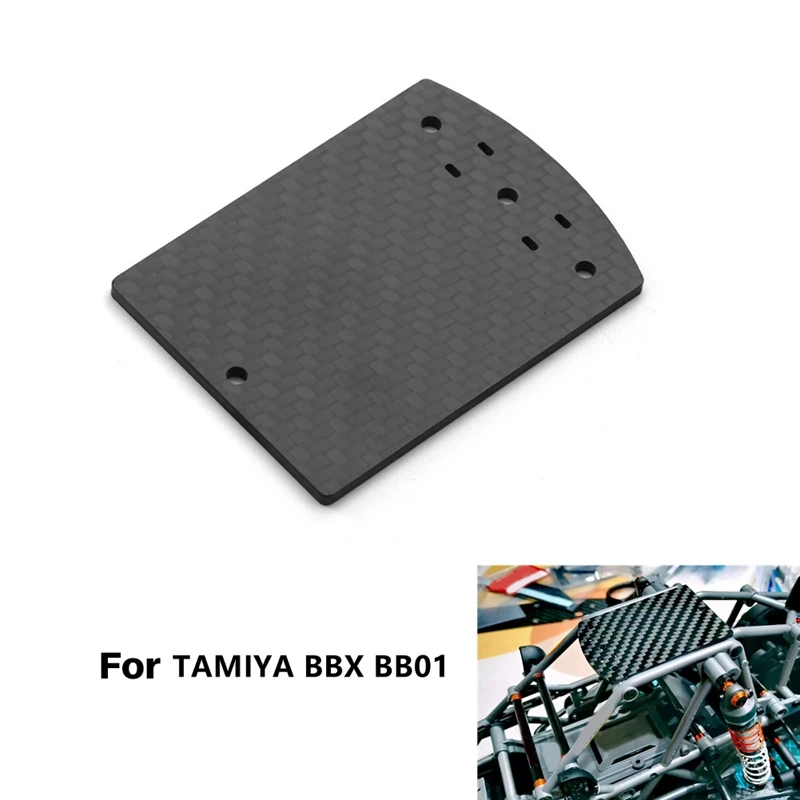 RC Car Upgrade Carbon Fiber Roof Frame Trim Board For 1/10 Tamiya BBX BB01  RC Car Upgrade Accessories