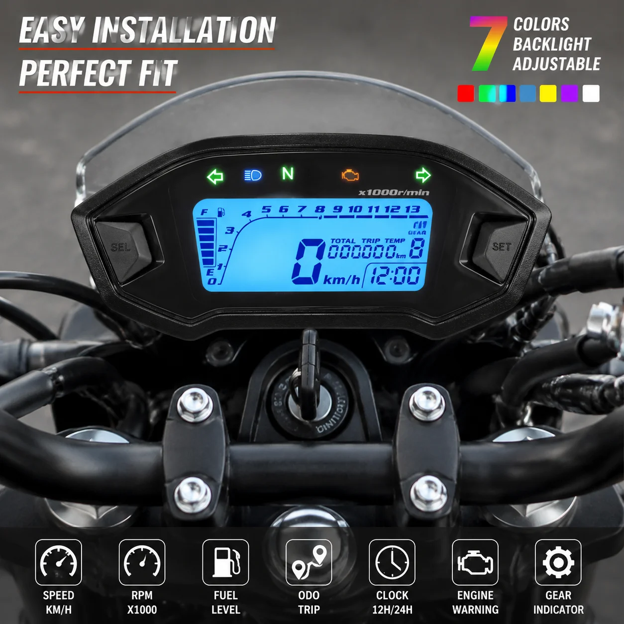 tableau-de-bord-numerique-universel-pour-moto-lcd-7-couleurs-retroeclairage-reglable-vitesse-regime-temperature-indicateur-de-carburant-indicateur-de-vitesse