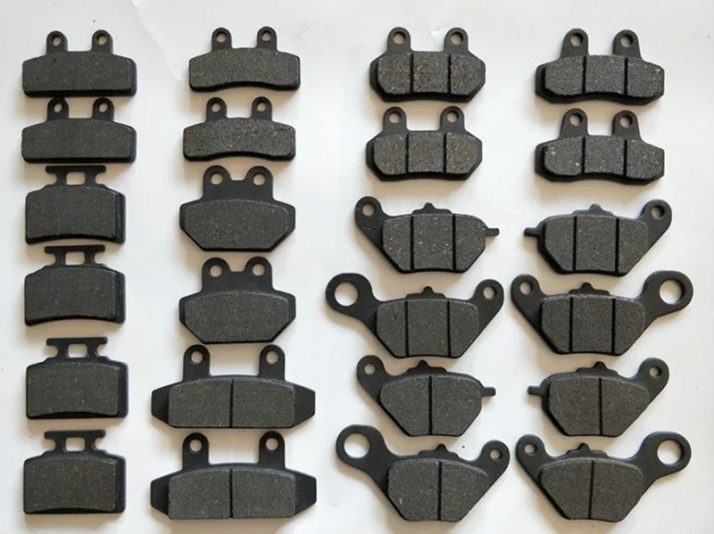 Universal electric motorcycle disc brake pads front /rear single and double pump E-bike brake block disc brake skin