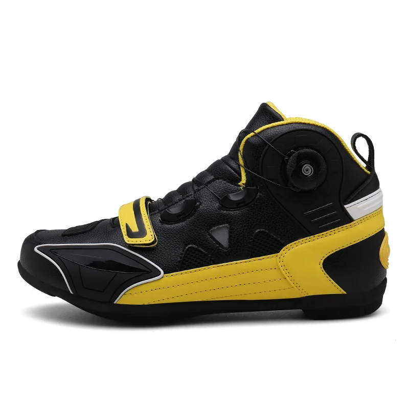 

New Fashion Motorcycle Shoes with Non-slip and Hard Soles for Leisure and Comfort Off-road Motorcycle Shoes for Men and Women