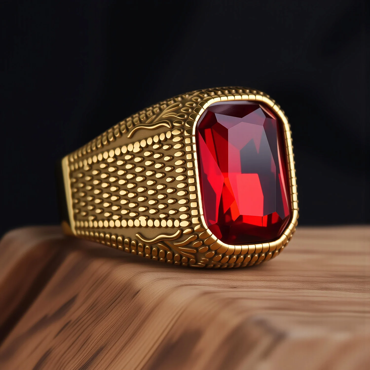 R3271 Men\'s/Women High Quality 316LStainless Steel Multiple Color Gemstone Styles Onyx Rings Classic Fashion Trend Jewelry