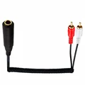 6.35mm F to 2RCA M