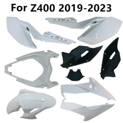 For Z400 2019-2020-2021-2022 Bodywork Fairing Cowling Motorcycle Unpainted Plastic Parts Injection Components Pack Left Right
