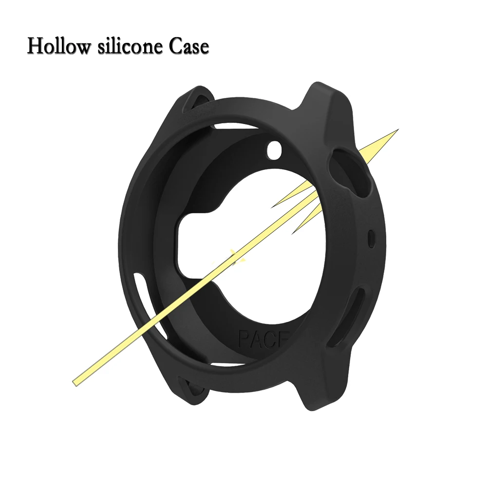 Shell For COROS Pace 4 Soft Silicone Cover Hollow Protective Case Super Light Watch Case Decoration For COROS Pace 4