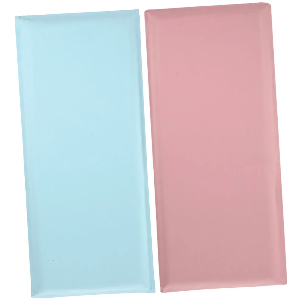 

2Pcs Kids Room Wall Stickers Soft Package Anti Collision PVC Yellow Nursery Bedroom Decorative Bumper Protector Safe