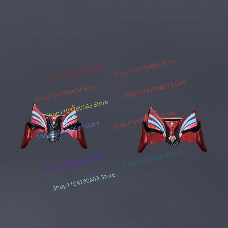 Moc blocos de construção anime dos desenhos animados luo feng mini boneca modelo montagem armadura acessórios na moda jogar ornamento hobbies brinquedo presentes