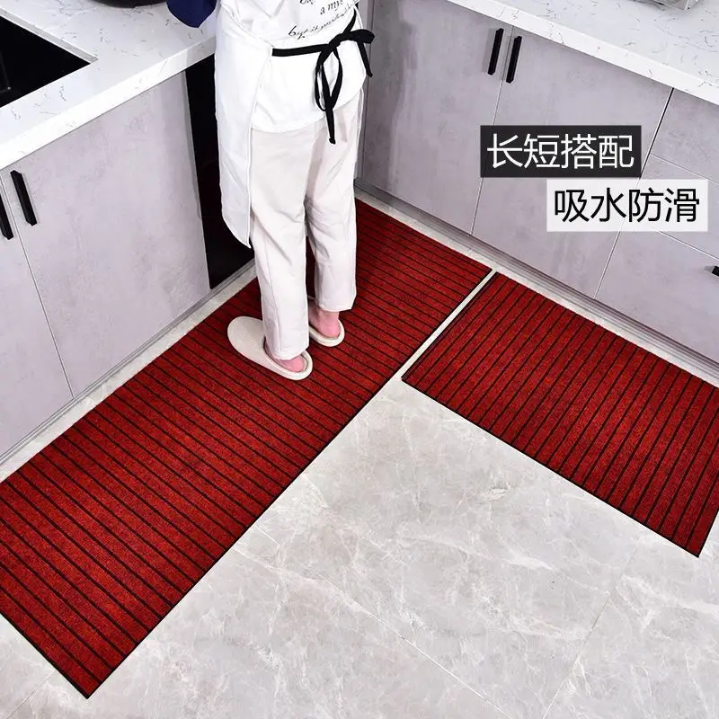 Door floor mat Household kitchen floor mat Non-slip and wear-resistant mat Simple commercial full shop