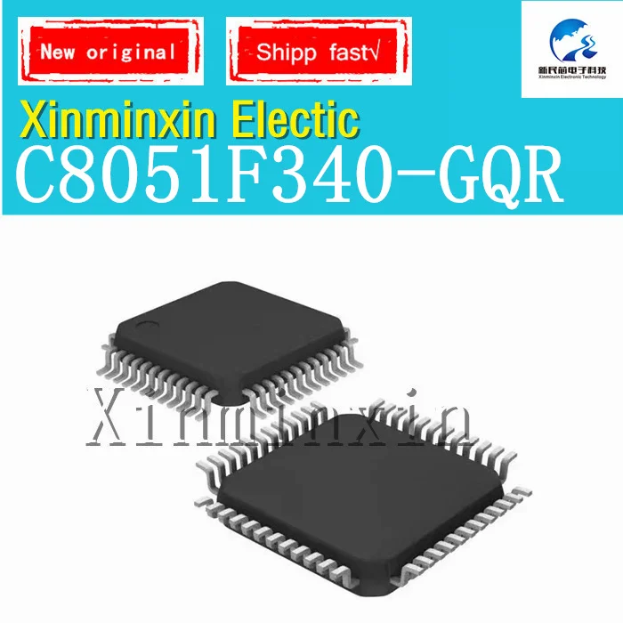 

10PCS/lot C8051F340 C8051F340-GQR TQFP-48 IC chip New Original