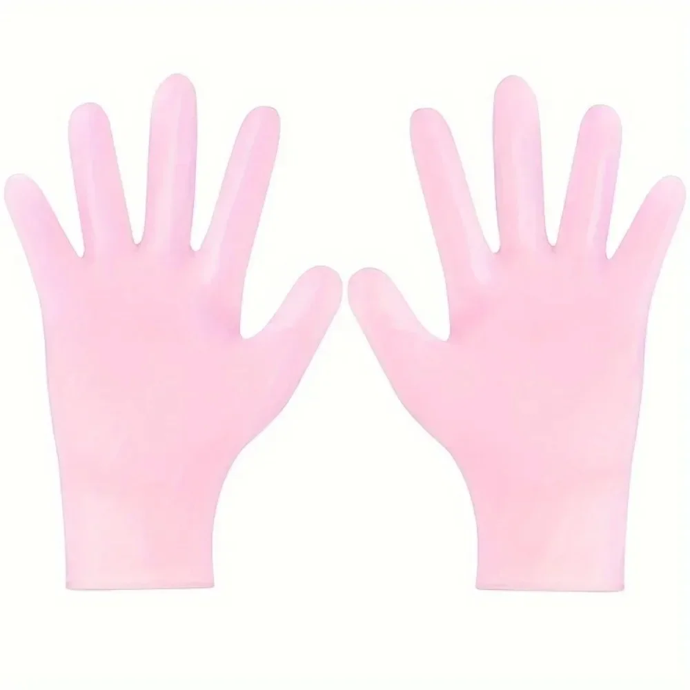 2-Pack Silicone Moisturizing Gloves Exfoliate to Prevent Dry Hands and Leave Hands Smooth and Soft Hand Care Tool