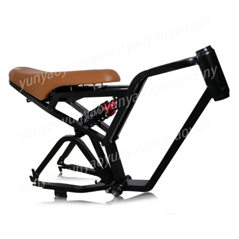 20x4.0 Electric Snow Bike Frame, Retro Fat Tire E-Bike Frame , Bicycle Frame