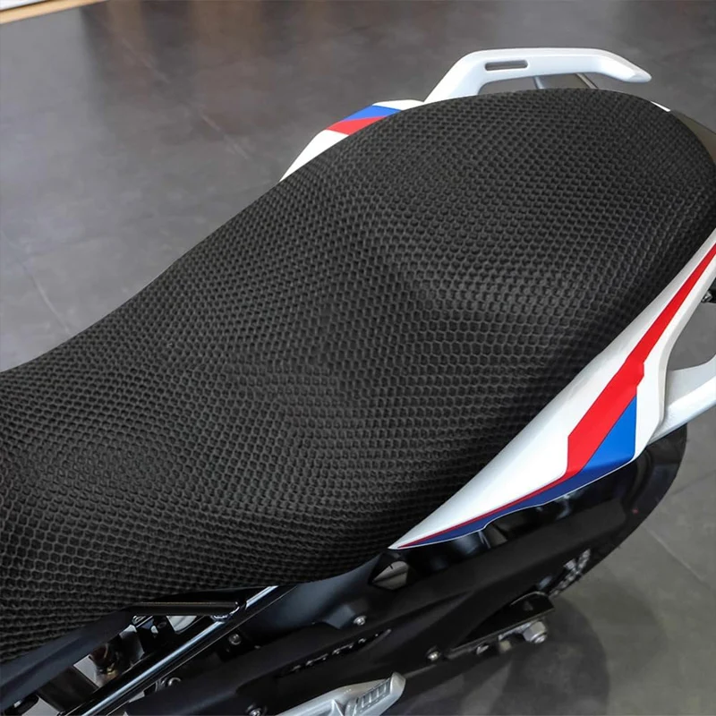 

For BMW G310GS G310R G 310 G310 GS R 3D Anti-Slip Cushion Mesh Protecting Seat Cover Fabric Saddle Black Motorcycle Accessories