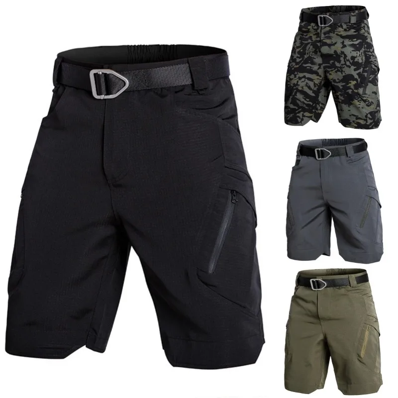 

Men's Tactical Cargo Shorts Quick Dry Water Resistant Multi-Pocket Outdoor Shorts Lightweight for Hiking Camping Military Style