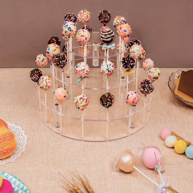 Cake Display Stand,36 Hole Cake Holder,Lollipop Holder For Weddings,Birthday Parties,Anniversaries Gift