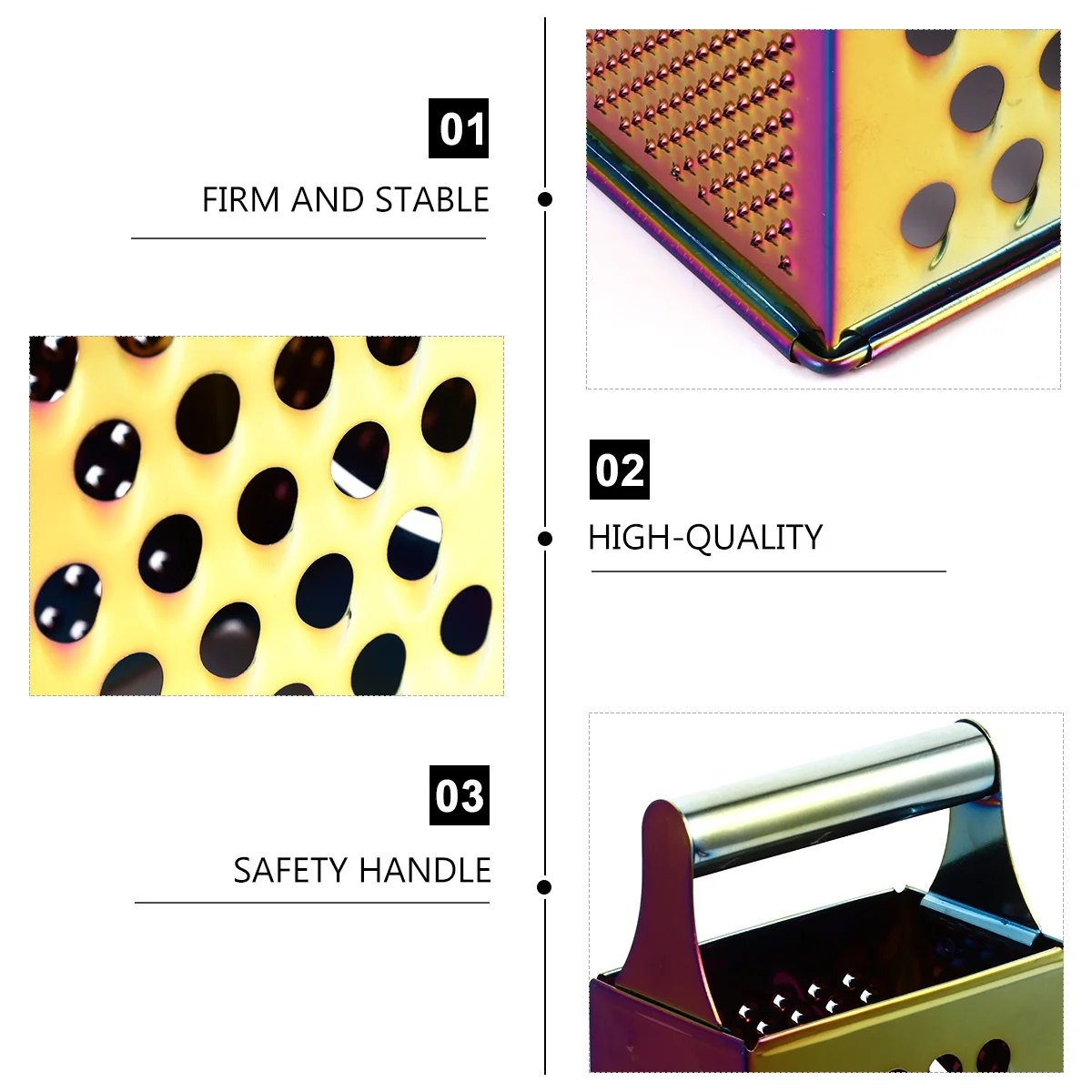 

Stainless Steel Peeler Professional Vegetables Slicer With Safety Handle For Kitchen Cooking Efficient Tool