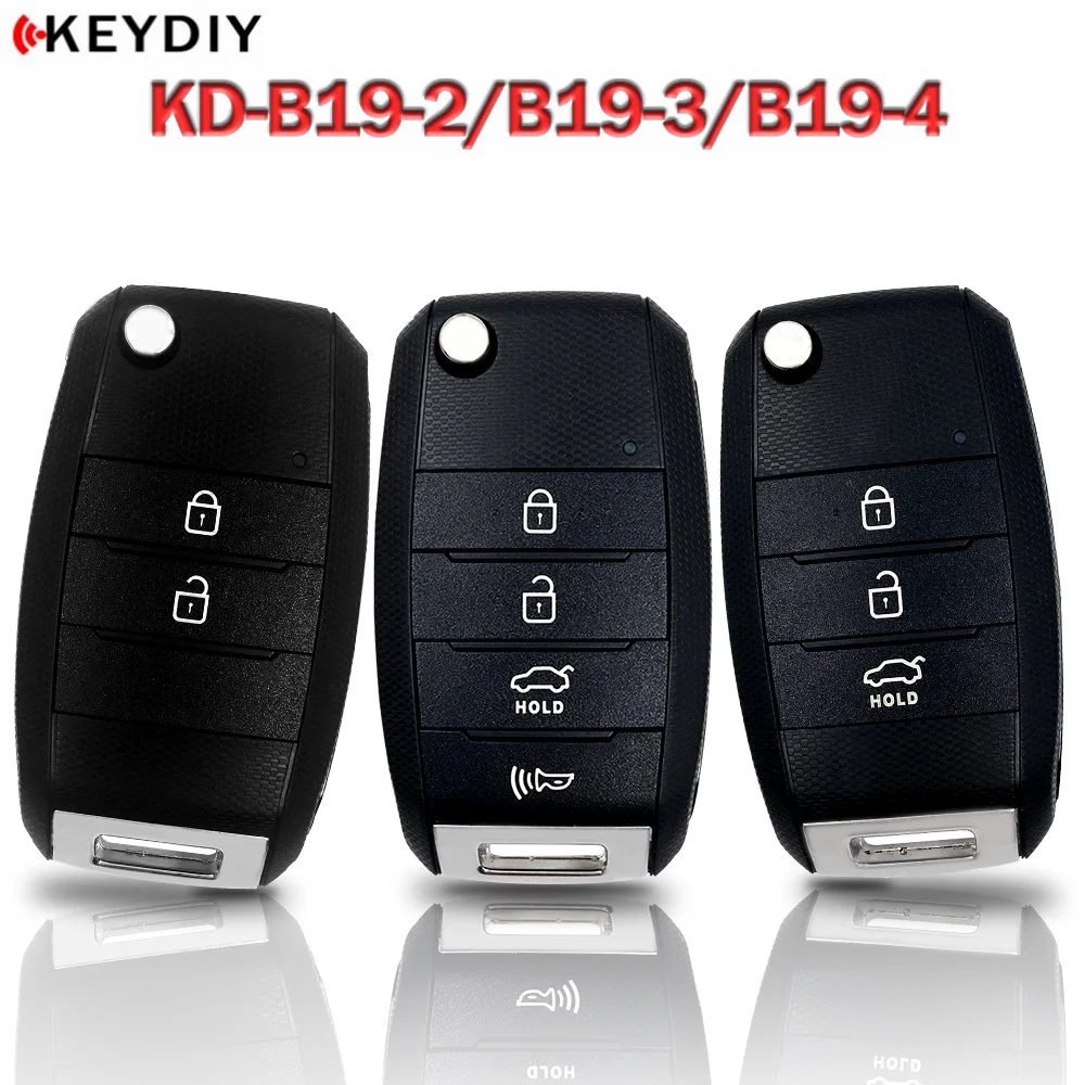 2PCS KEYDIY KD B Series Control B19-2 B19-3 B19-4 for KD-MAX KD900 KD-X2 KD AMX Programmer for KIA Hyundai Style