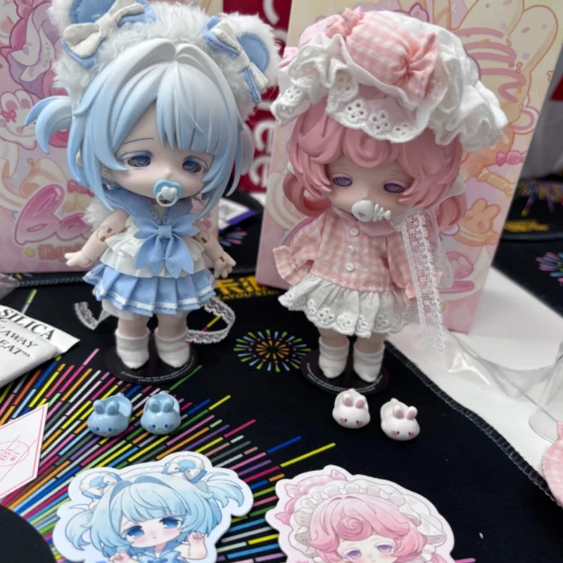 

Новый натуральный молочный торт Dream Puff Series, модная игровая слепая коробка, украшение для рабочего стола, мини-милая коллекция игрушек, подарок на день рождения