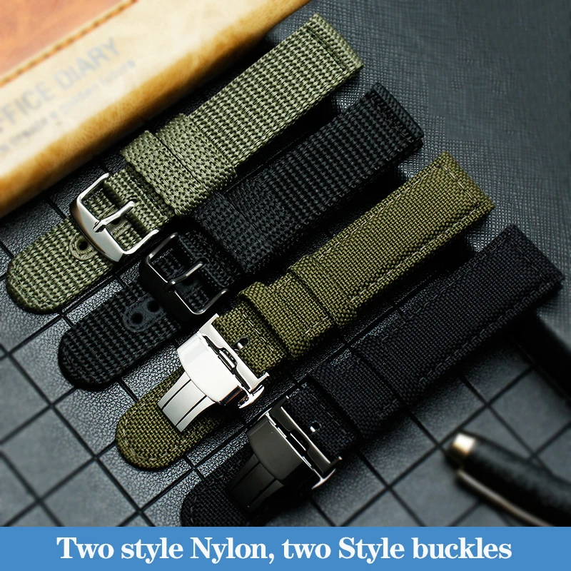 Nylon Watchband 21mm 22mm For Seiko PROSPEX Series Watch Band Outdoor Sports Waterproof SRPC31J1 Male SSC295J1 Canvas Bracelet