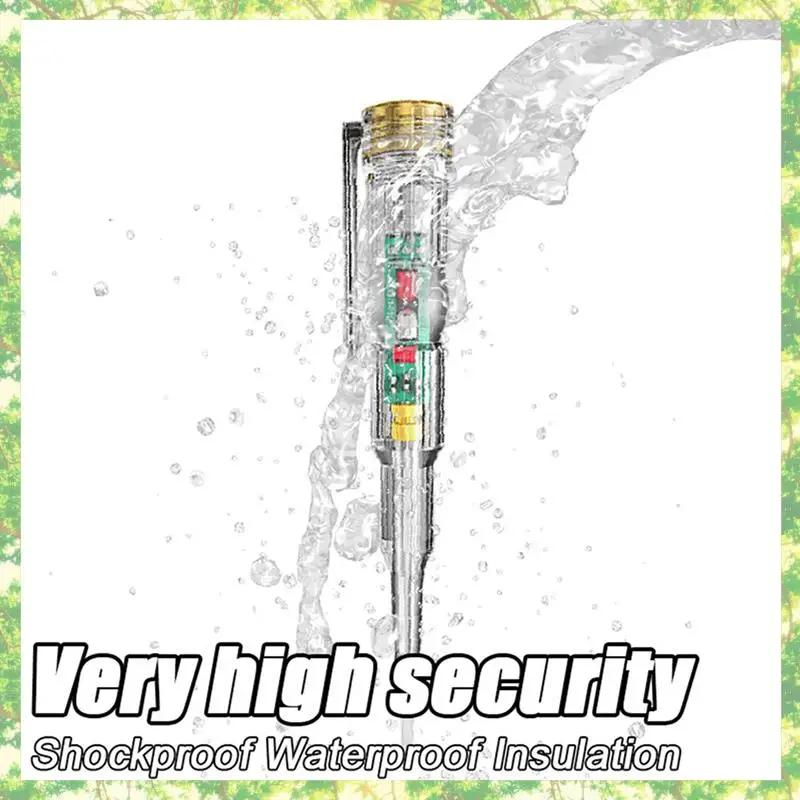 Smart-8PC ذكي التعريفي الطاقة كاشف جهد القلم 24-250 فولت جهاز فحص الدائرة الكهربائية مفك كهربائي مؤشر كهربائي