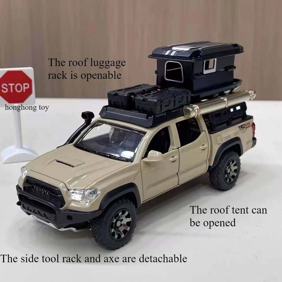 

Tacoma Travel Version 1:32 High Texture Alloy Simulation Off-Road Car Model Interesting Toy Collection Gift For Children