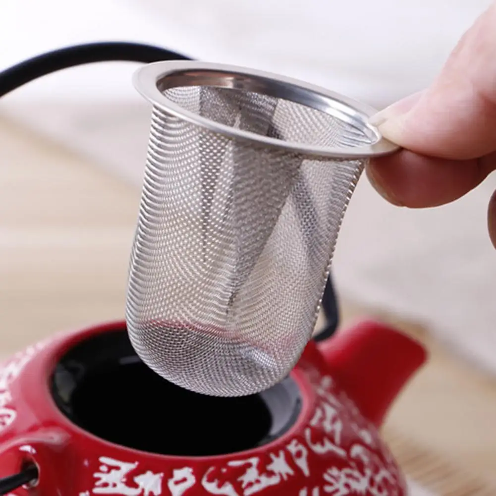 Tea Infuser Stainless Steel Sphere Mesh Tea Strainer Coffee Herb Spice Filter Rounded Edge Tea Leaf Filter Mesh Tea Infusers